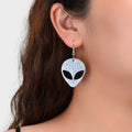 Acrylic Alien Earrings