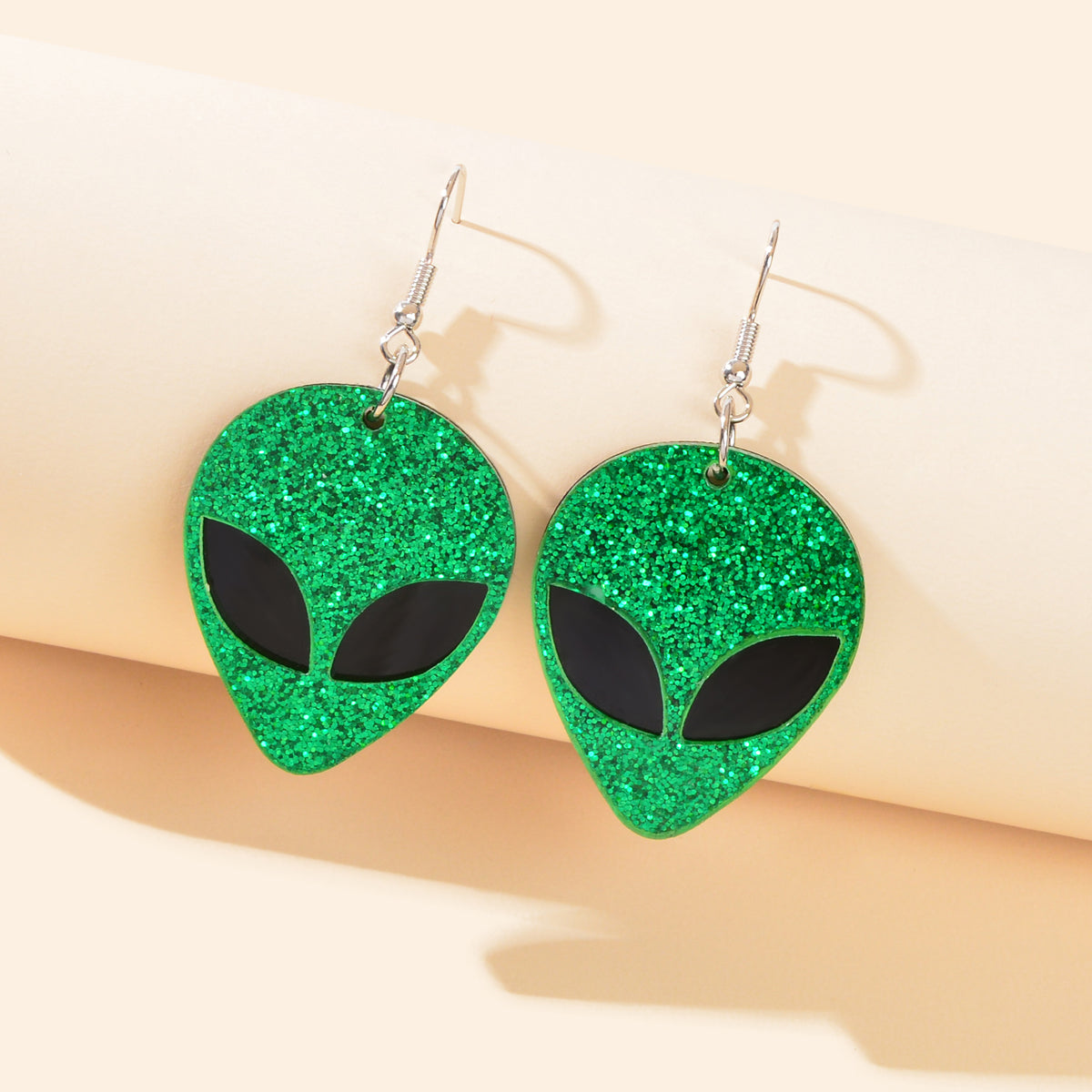 Acrylic Alien Earrings