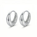 Chunky Teardrop Hoop Earrings