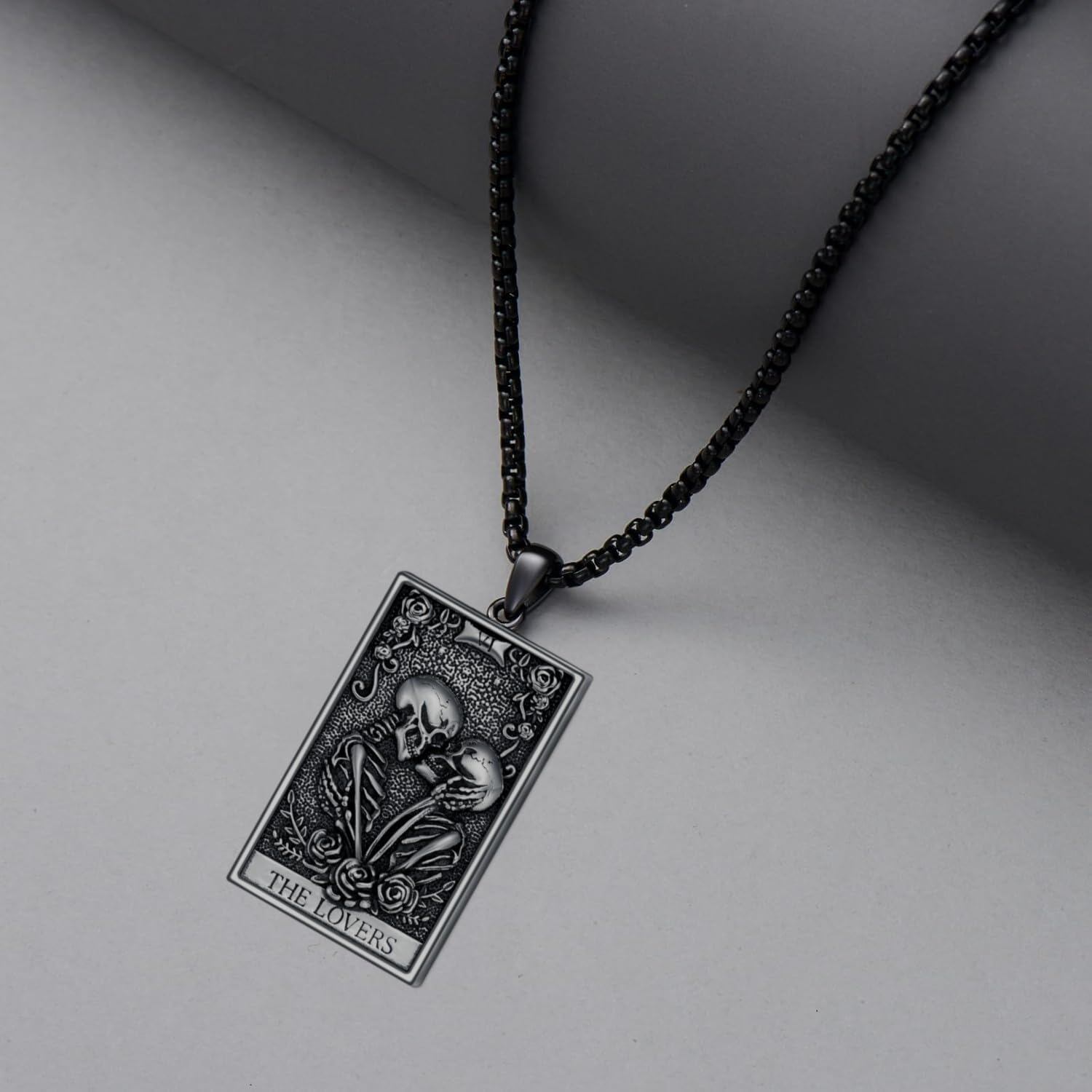The Lovers Tarot Pendant Necklaces