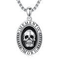 Memento Mori Skull Pendant Necklace