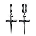 Black Dagger Hoops