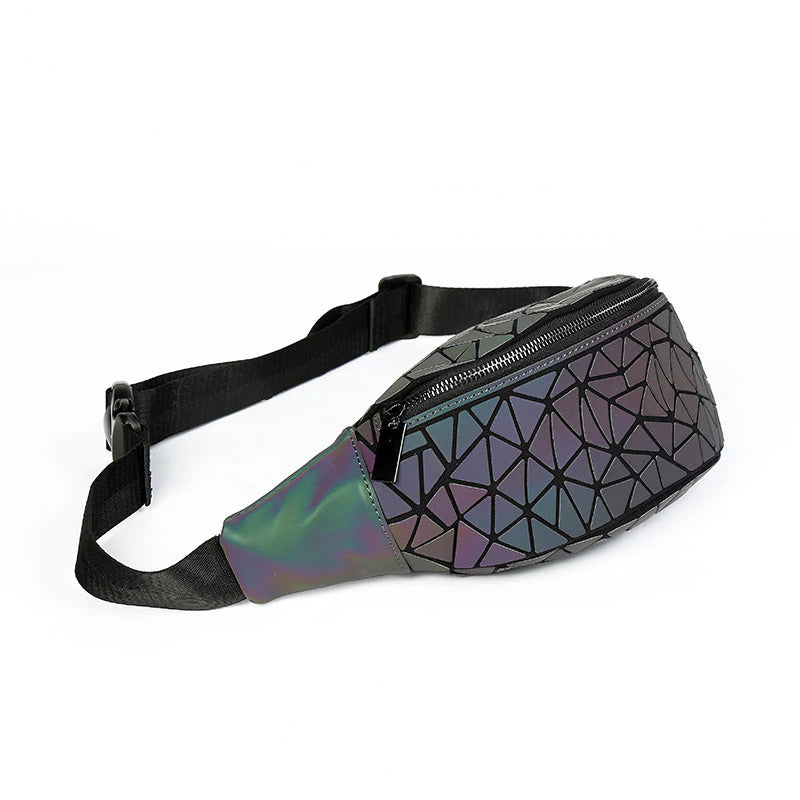 Geo Rainbow Reflective Bag