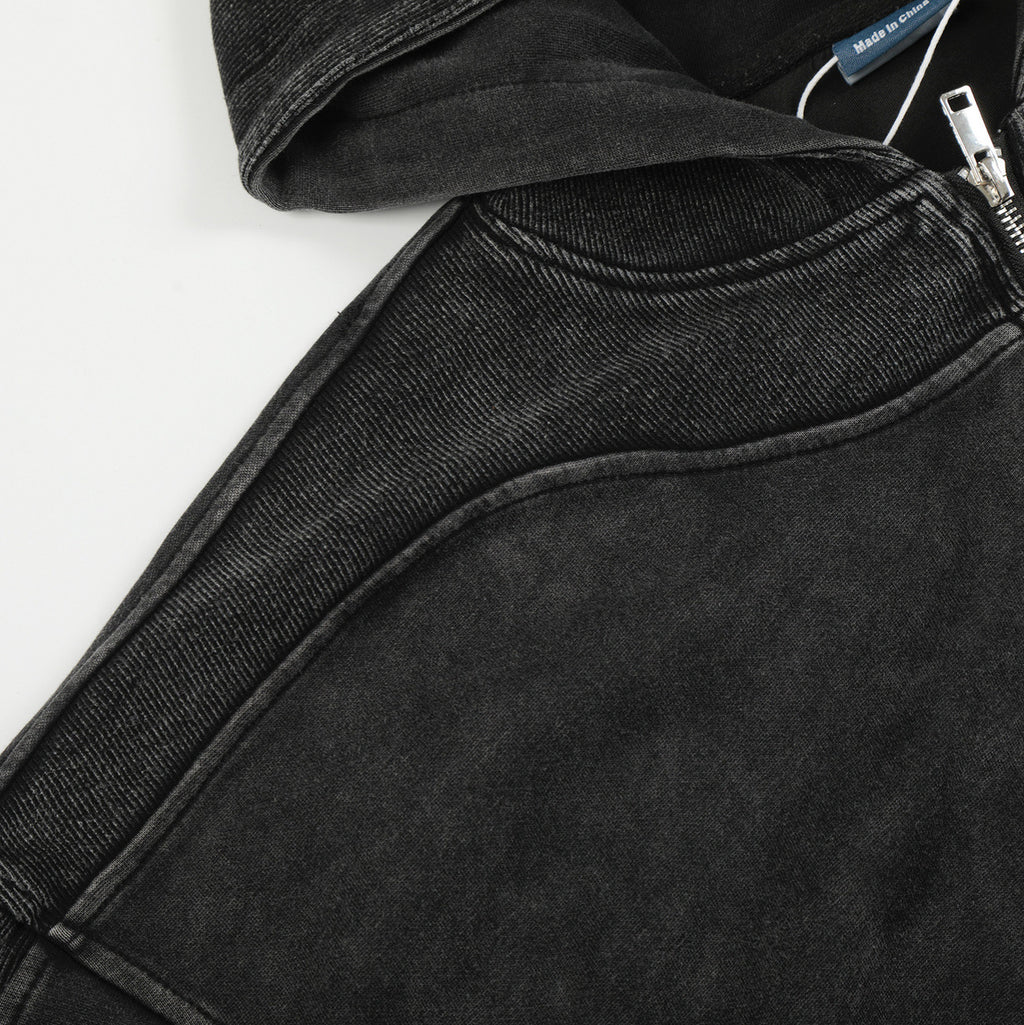 Faded Zip Hoody
