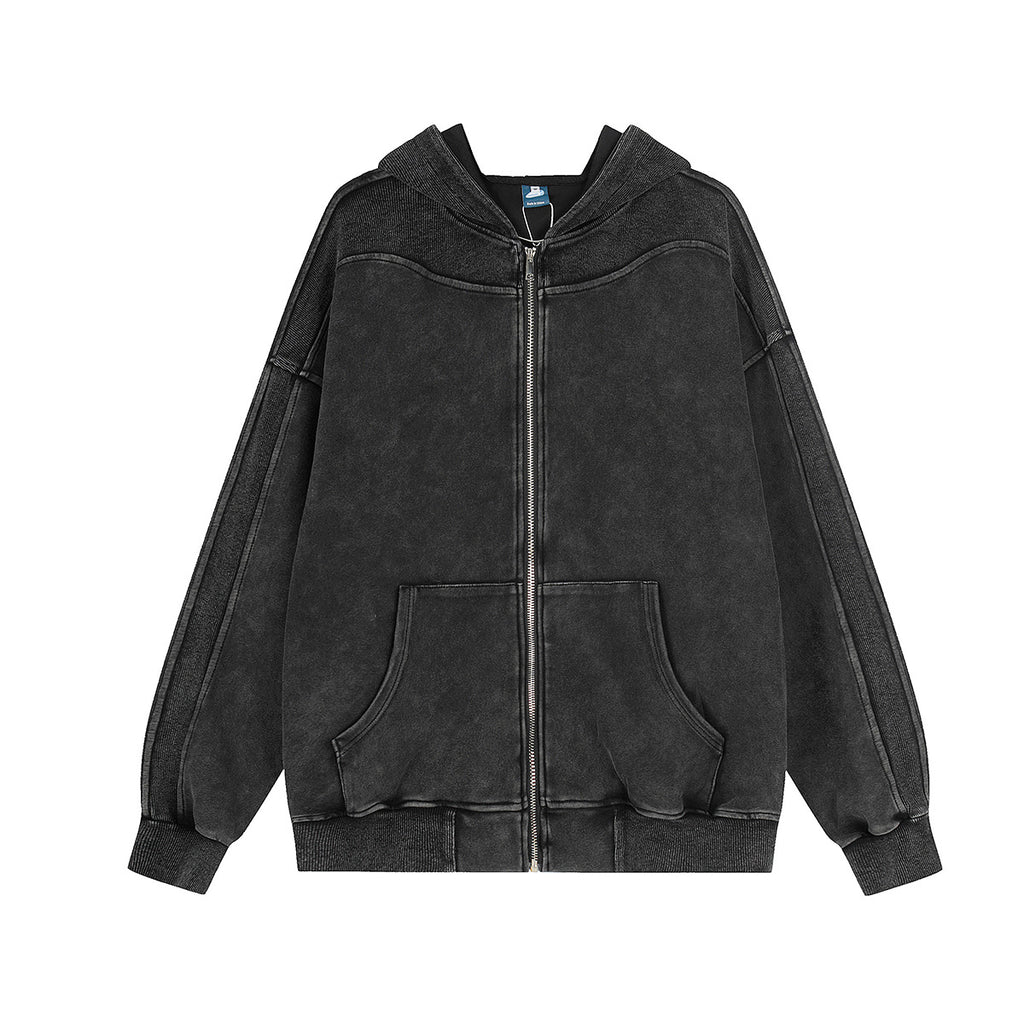 Faded Zip Hoody