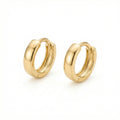 Hoop Huggie Earrings